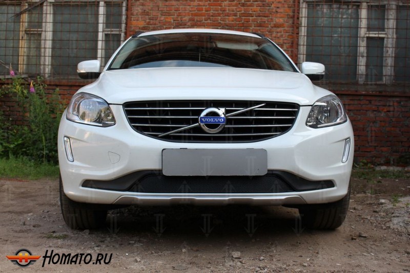 Защита радиатора для Volvo XC60 (2014-2017) рестайл | Премиум