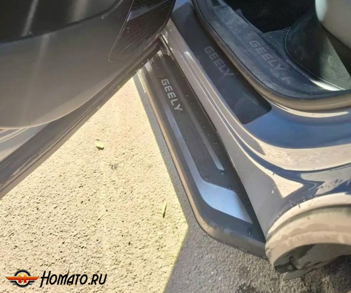 Пороги OEM для Geely Atlas 2 2024+