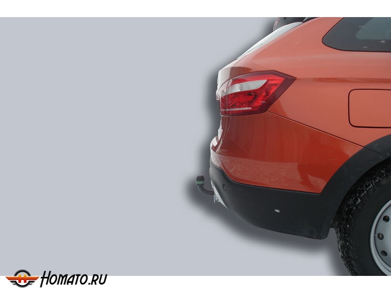 Фаркоп LADA VESTA Cross \ VESTA SW \ VESTA SW Cross (седан,универсал) 2017- | шар A | Лидер Плюс | T-VAZ-44A