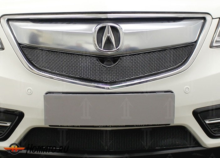 Защита радиатора для Acura MDX (2013-2015) дорестайл | Премиум