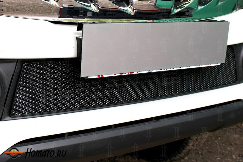 Защита радиатора для Mitsubishi L200 2015+ | Премиум