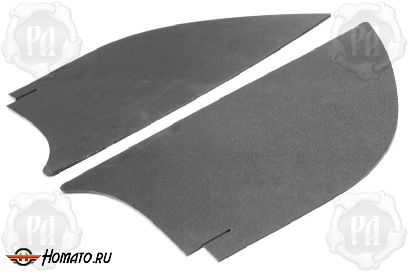 Защитные накладки снизу заднего бампера Джили Тугела 2020+ | шагрень