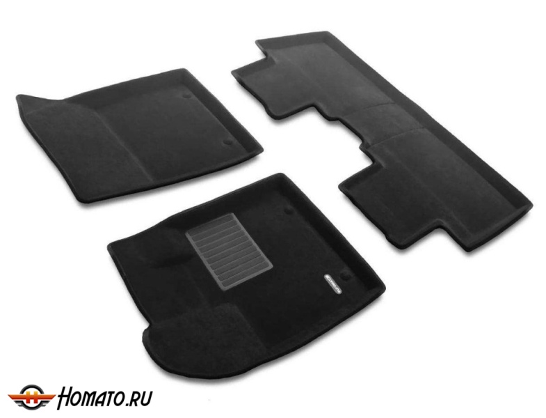 3D коврики для Джили ЕХ5 2025+ | BUSINESS: 4 слоя