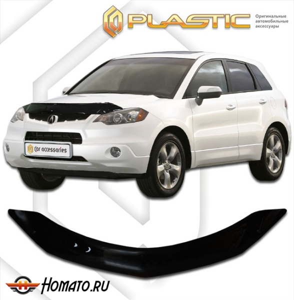 Дефлектор капота Acura RDX 1 2006-2009 | черный