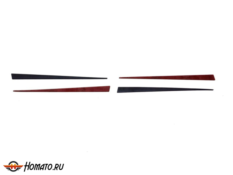 Накладки на ручки дверей для Hyundai Elantra 7 2021+ | 4 штуки, декор