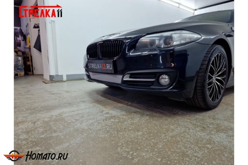 Защита радиатора для BMW 5 F10 (2013-2017) рестайл | Стандарт
