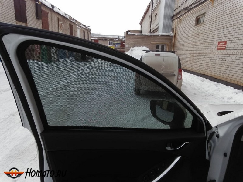 Шторки на магните Ford Focus 2 2004-2011 (3 двери) | передние