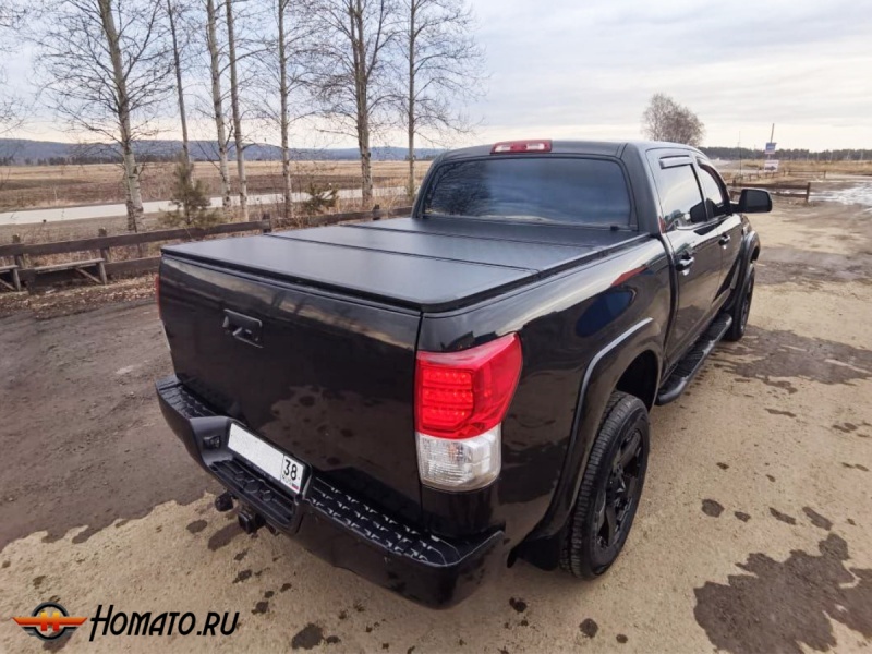 Крышка кузова Toyota Tundra 2007-2021 CrewMax | H3, 3 секции, алюминий, 5.5 фута