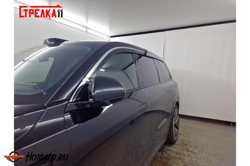 Дефлекторы LiXiang L9 2023+ | премиум, плоские, 2D