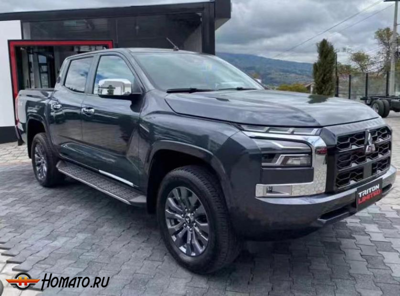 Пороги OEM для Mitsubishi L200 6 2023+