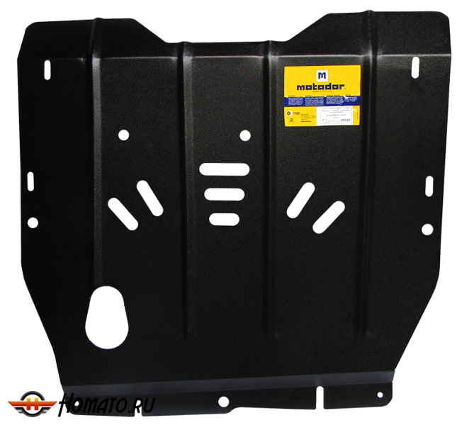 Защита картера Hyundai ix55 2008-2011 | двигатель + КПП, 2 мм, сталь | MOTODOR | 00928