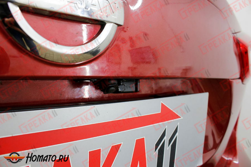Защита задней камеры NISSAN QASHQAI (J11) 2020-2024 (рестайлинг)