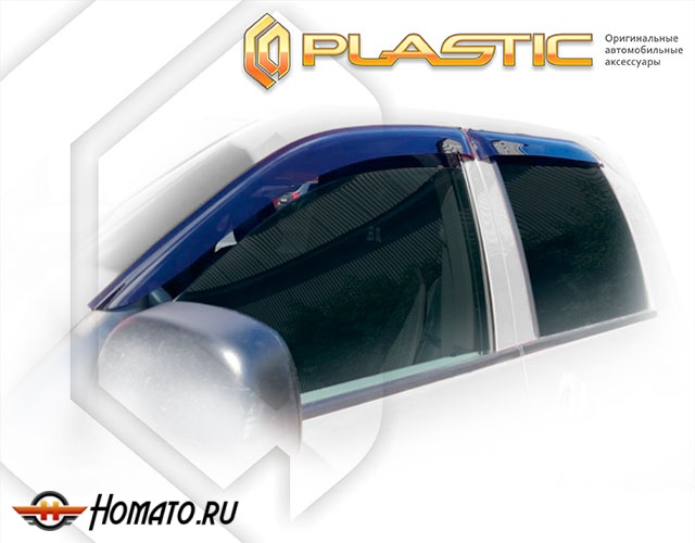 Дефлекторы ветровики Dodge RAM 3 2001-2008 Quad Cab