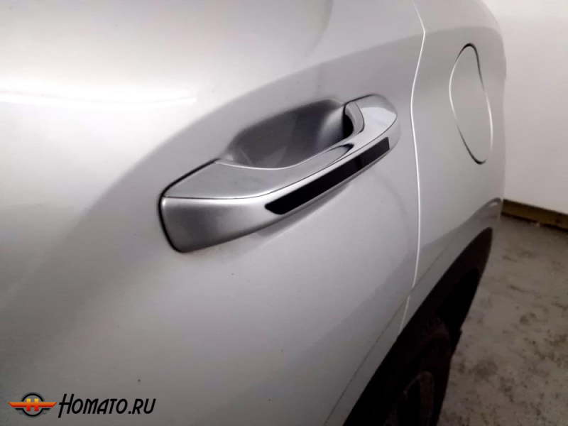 Накладки на ручки дверей для Солярис HC 2024+ | 4 штуки, декор