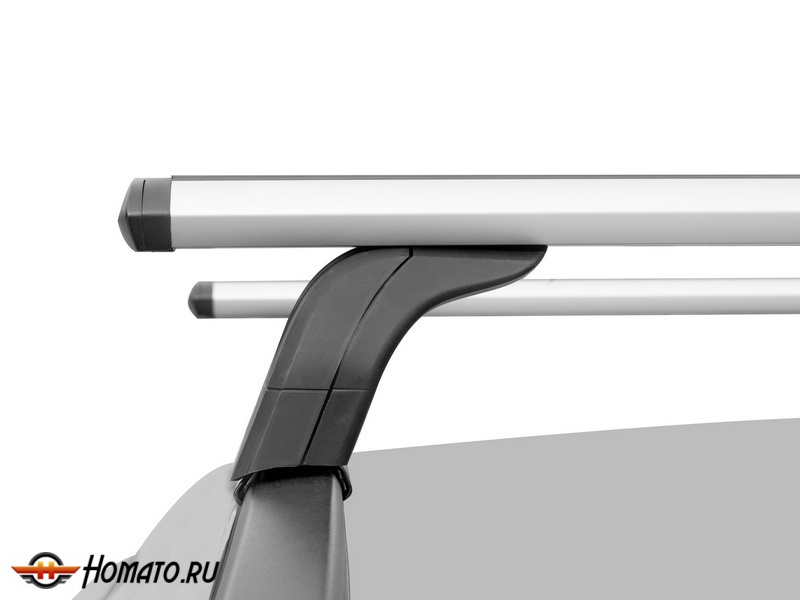 Багажник на крышу Chery Tiggo 5 2014-2020 | на низкие рейлинги | LUX БК-2