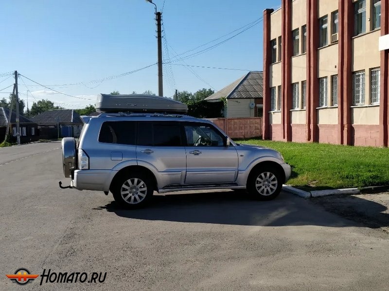 Автобокс MaxBox PRO 520 л | 196x80x43 см, двусторонний