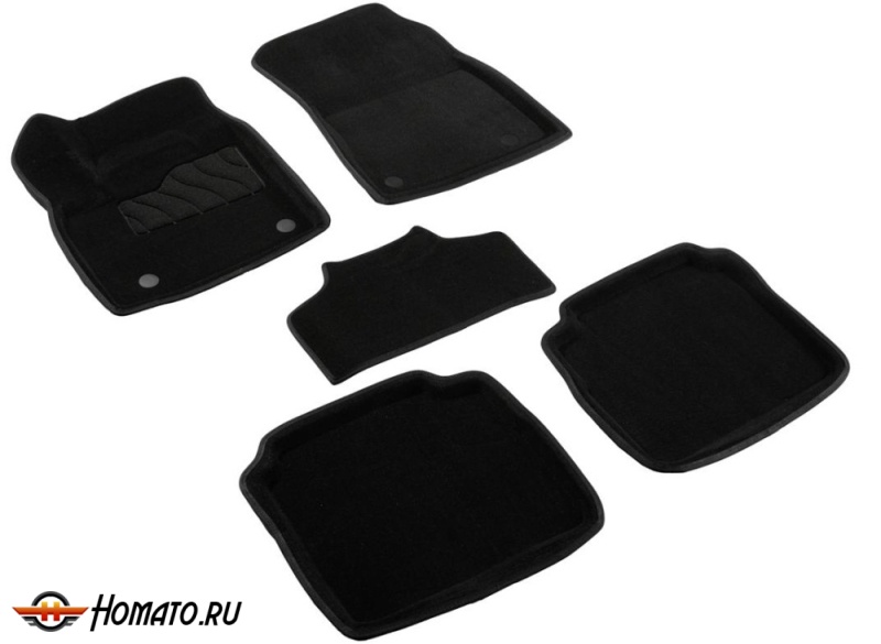 3D коврики Ниссан Х Трейл Т33 2024+ | Премиум | Seintex