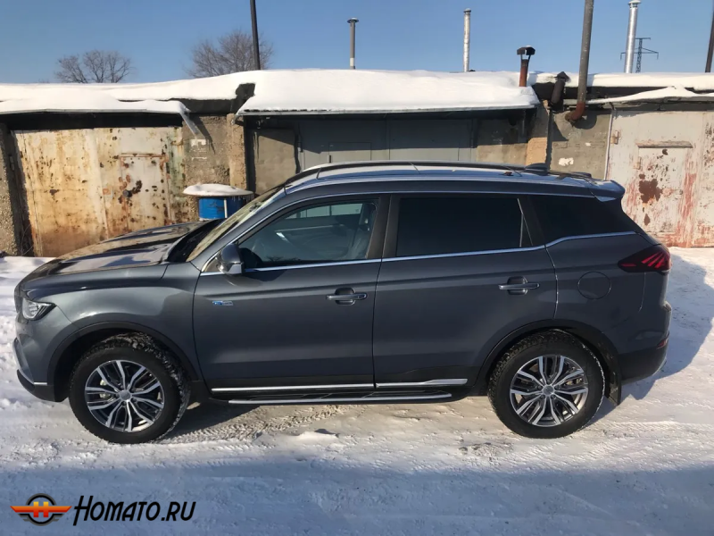 Пороги OEM для Geely Atlas Pro и Geely Atlas 