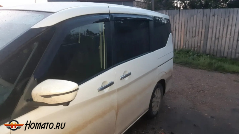 Дефлекторы окон Nissan Serena C27 2016-2022 | Cobra