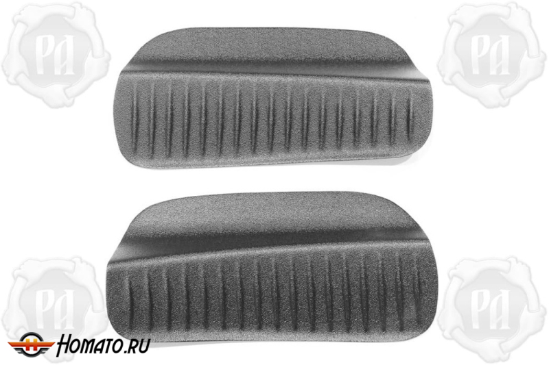 Накладки на пороги задних арок Haval H5 2023+ | шагрень