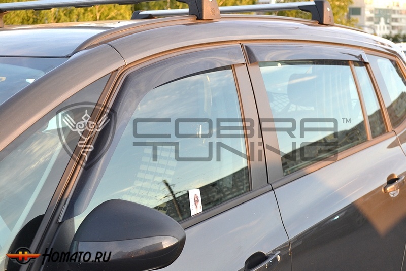 Дефлекторы окон Opel Zafira C 2012+ | Cobra