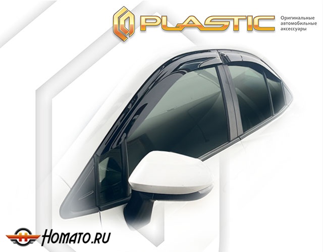 Дефлекторы ветровики Toyota Corolla 210 cедан 2019- (ZRE212)