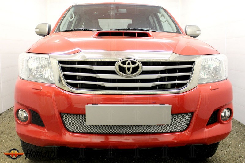 Защита радиатора для Toyota Hilux (2011-2014) рестайл | Стандарт