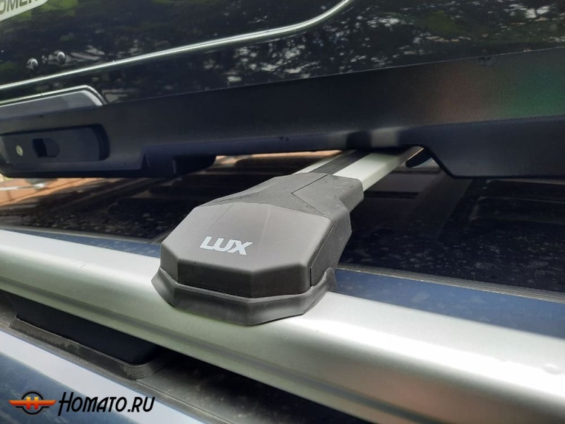 LUX CONDOR для Haval H9 2 2024+ | Багажник на классические рейлинги | 130 см