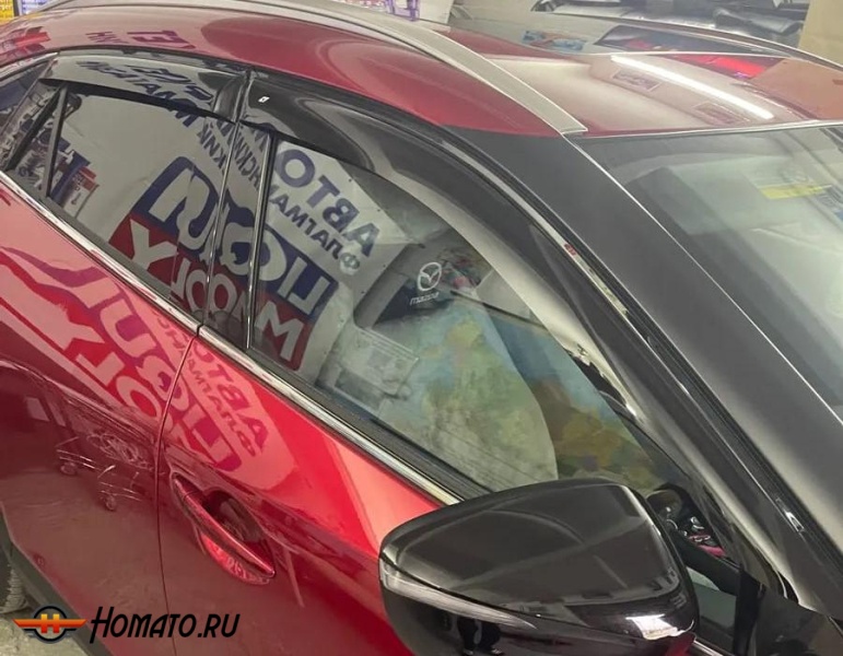 Дефлекторы окон Mazda CX-4 2017+ | Cobra