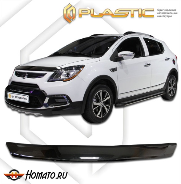 Дефлектор капота Lifan X50 2015- | черный