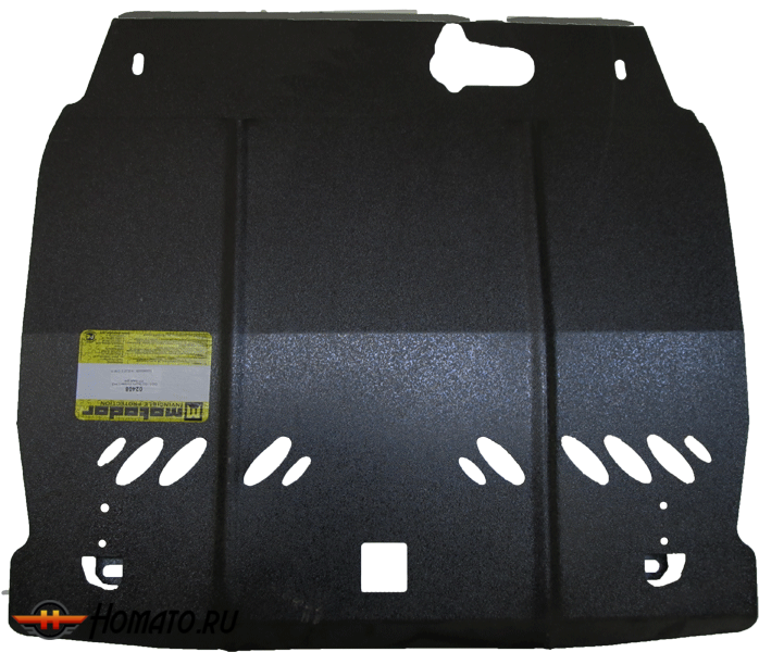 Защита картера Suzuki Ignis 2003-2008 | двигатель + КПП, 2 мм, сталь | MOTODOR | 02408