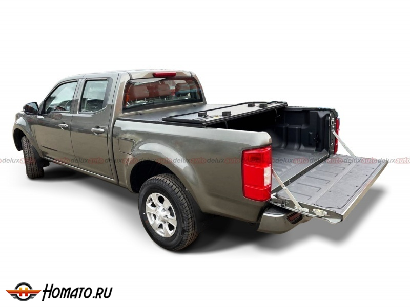 Крышка кузова Чанган Хантер Плюс 2023+ | 3 секции, алюминий | длинный кузов 185 см