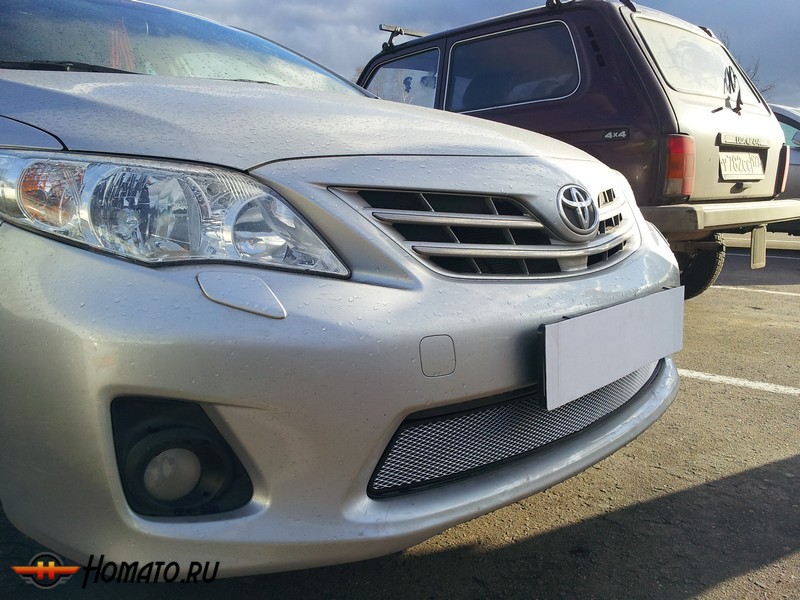 Защита радиатора для Toyota Corolla (2010-2012) рестайл | Стандарт