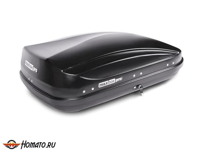 Автобокс MaxBox PRO 430 л | 136x96x42 см, двусторонний