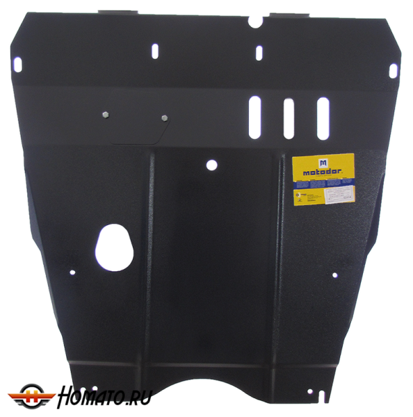 Защита картера Suzuki Sx4 2009-2013 | двигатель + КПП, 2 мм, сталь | MOTODOR | 02414