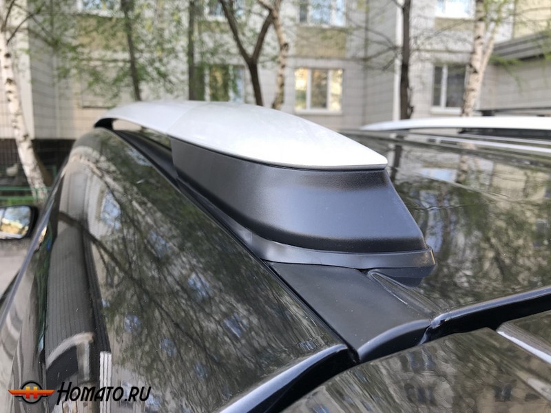 Рейлинги OEM-style на Toyota RAV4 2013+/2015+ | серебристые