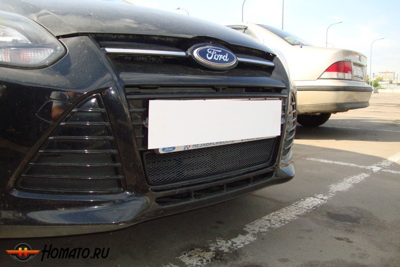 Защита радиатора для Ford Focus 3 (2011-2014) дорестайл | Стандарт