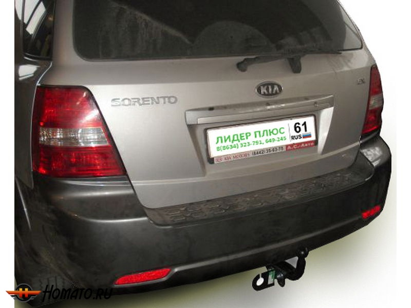 Фаркоп KIA SORENTO 1 2006-2009 рестайл | шар A | Лидер Плюс | K107-A