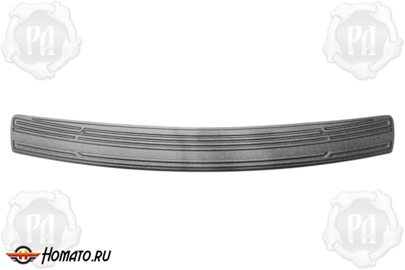 Накладка на задний бампер Haval H5 2023+ | шагрень