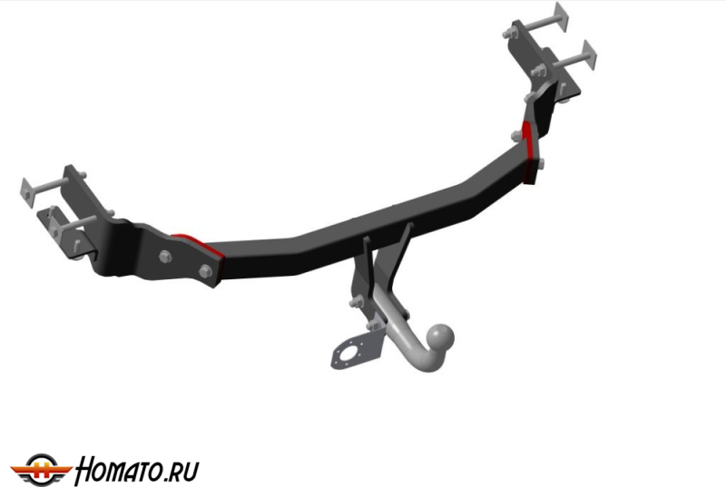 ТСУ фаркоп HYUNDAI Santa Fe 3 (2012-2018) | шар A | условно-съемный | ORIS | 4258-A