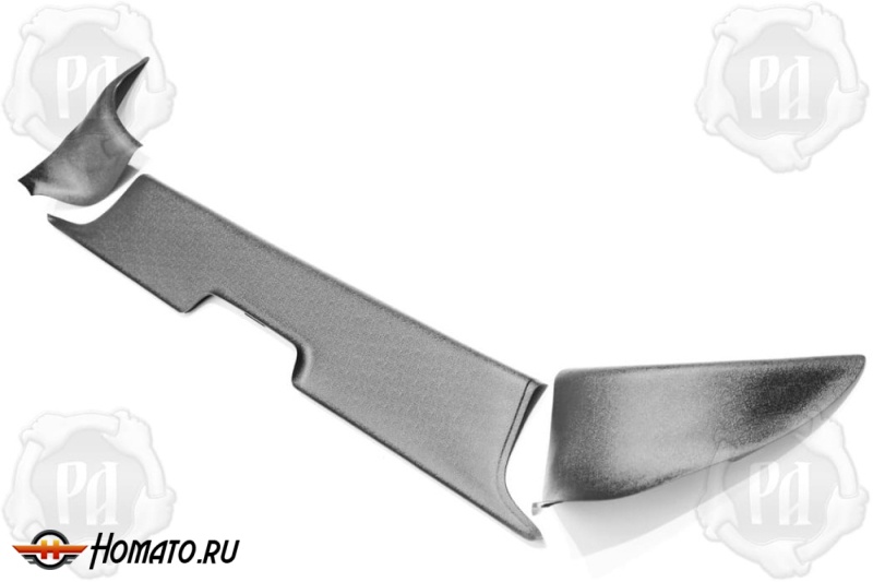 Накладка на ковролин из 3 частей под задний ряд для Хавал Н3 2024+ | полный привод