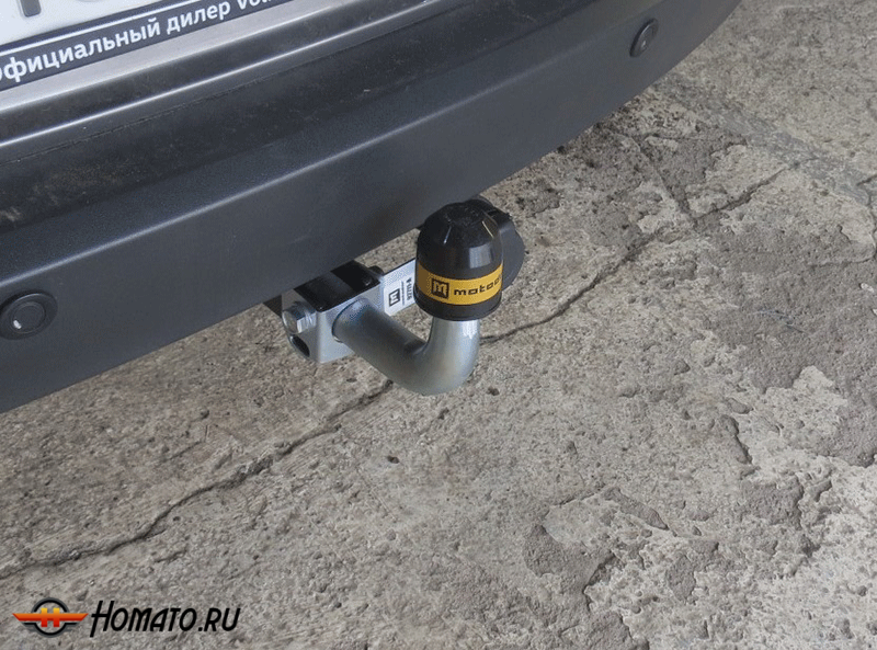 Фаркоп Volkswagen Tiguan 2011-2016 | шар A - оцинкованный, нагрузка 100/2000 | MOTODOR | 92711-A