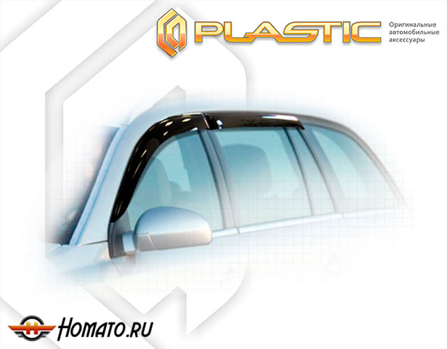 Дефлекторы ветровики Opel Astra универсал 2004-2014 (H)