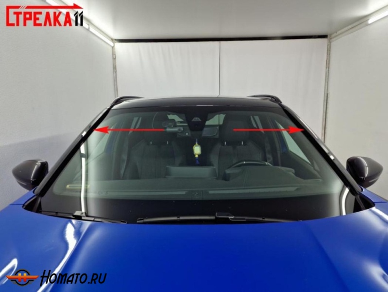 Премиум водостоки дефлекторы лобового стекла Peugeot 2008 2 2020+/2023+
