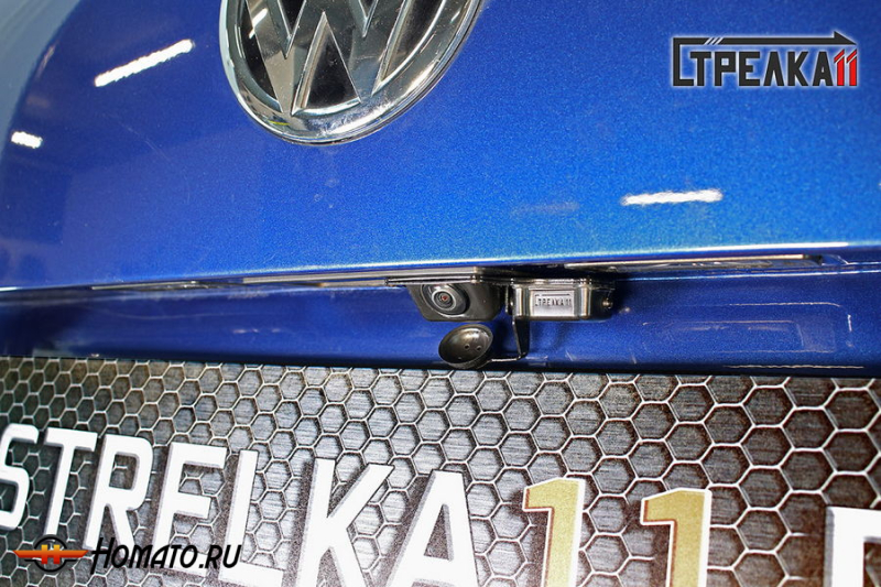Защита задней камеры VOLKSWAGEN TOUAREG 2 2014-2018 рестайл