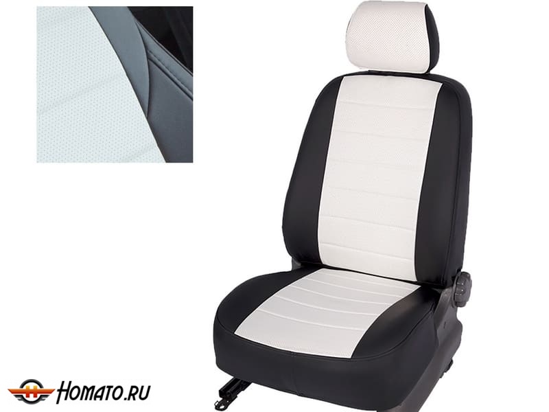 Чехлы на сиденья Kia Sportage 3 2010-2015 | экокожа, Seintex