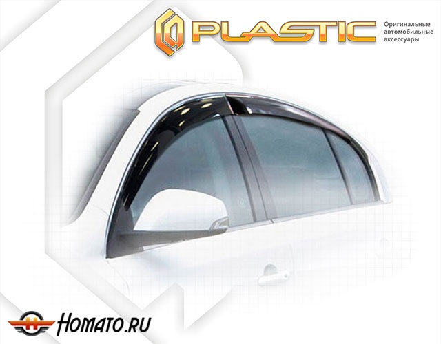 Дефлекторы ветровики Renault Latitude 2010-
