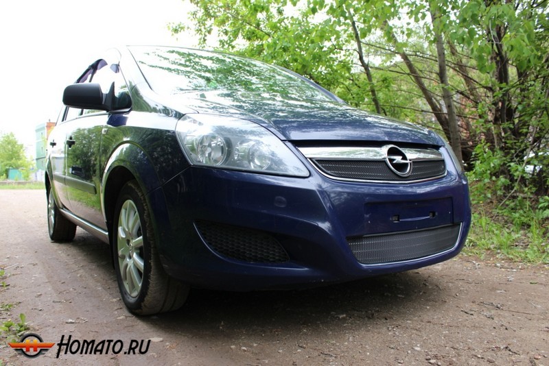 Защита радиатора для Opel Zafira B (2008-2014) рестайл | Стандарт