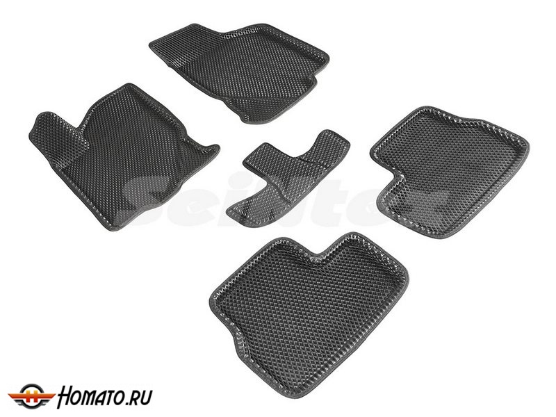 3D EVA коврики с бортами Lada Калина 1999-2018 | Премиум