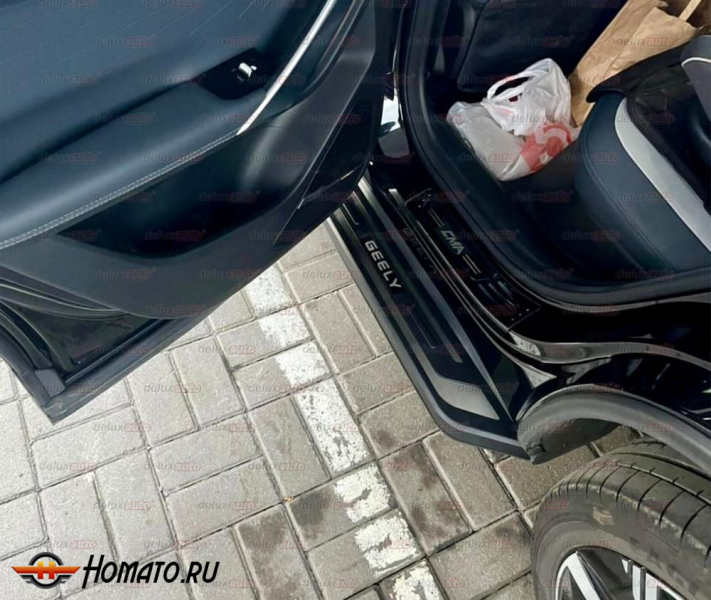 Пороги OEM для Geely Atlas 2 2024+